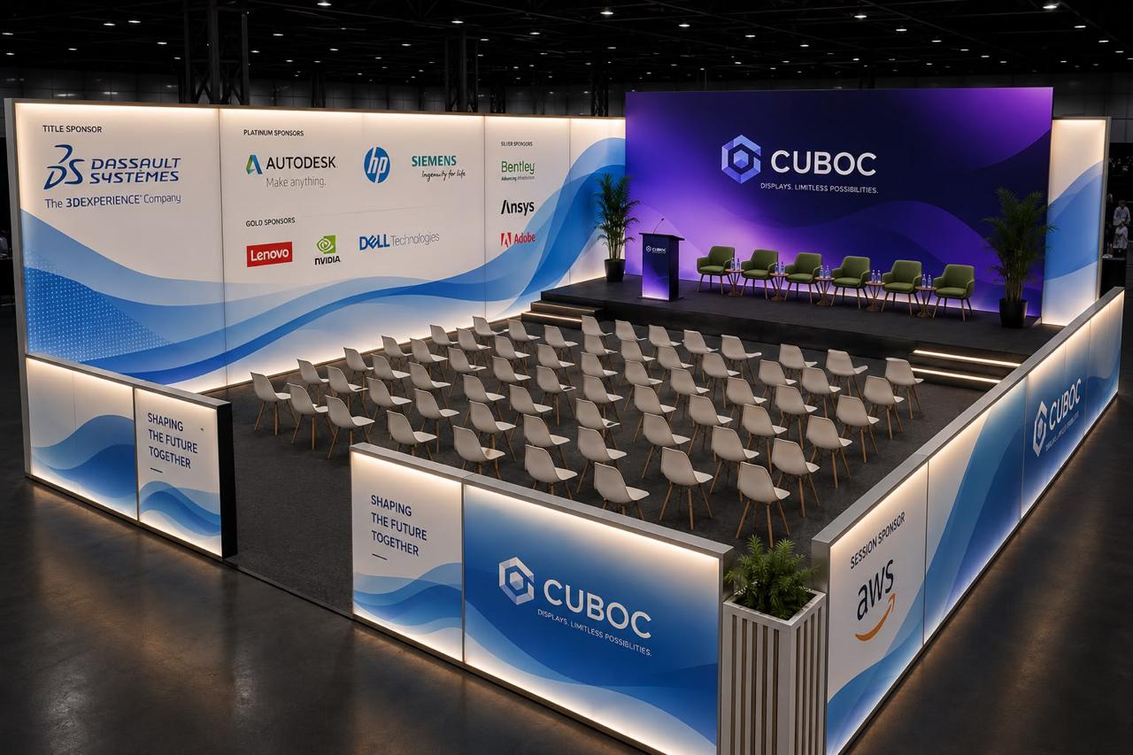 Cuboc exhibition stall 1